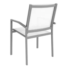 Gartenstuhl ZILLY 2er Set weiss