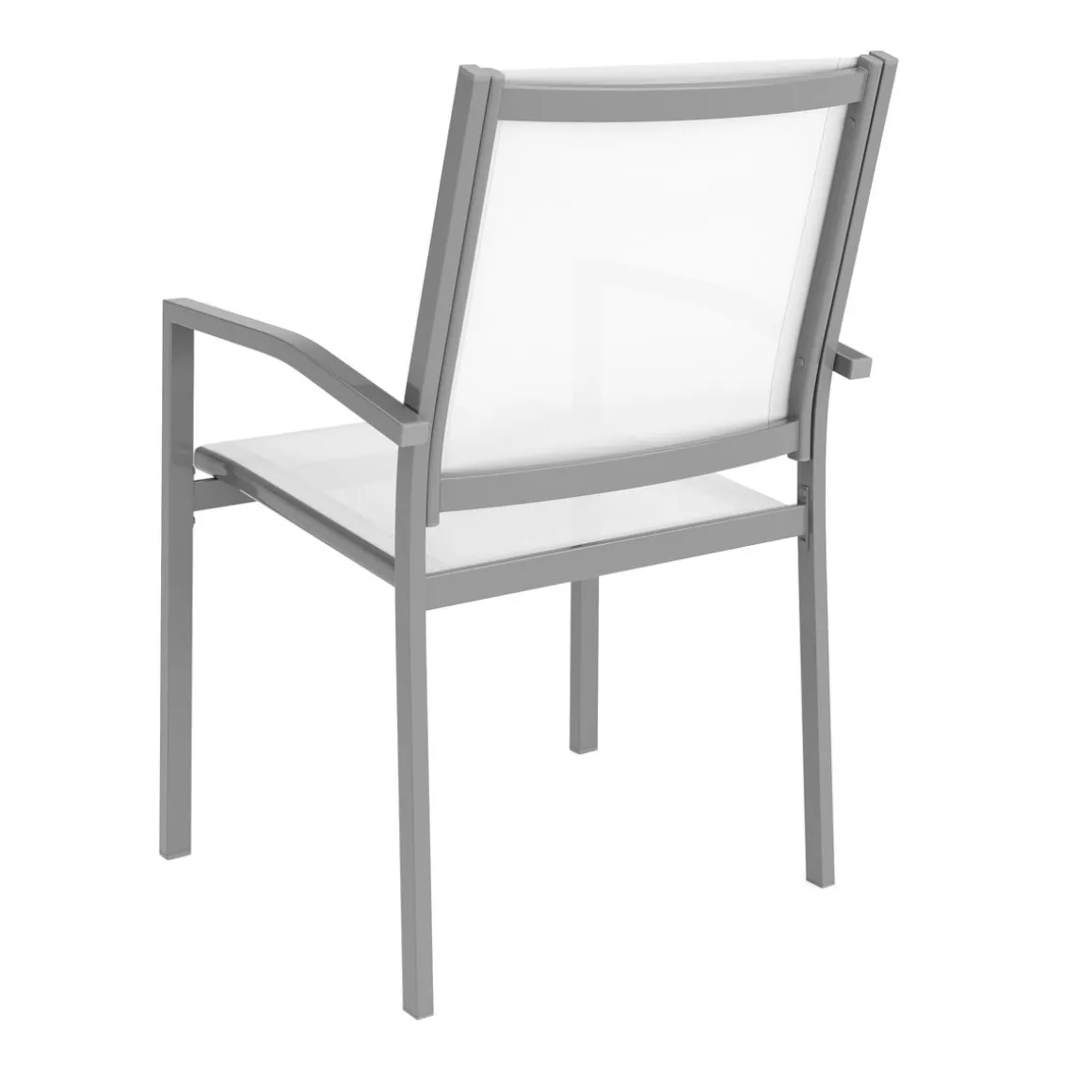 Gartenstuhl ZILLY 2er Set weiss
