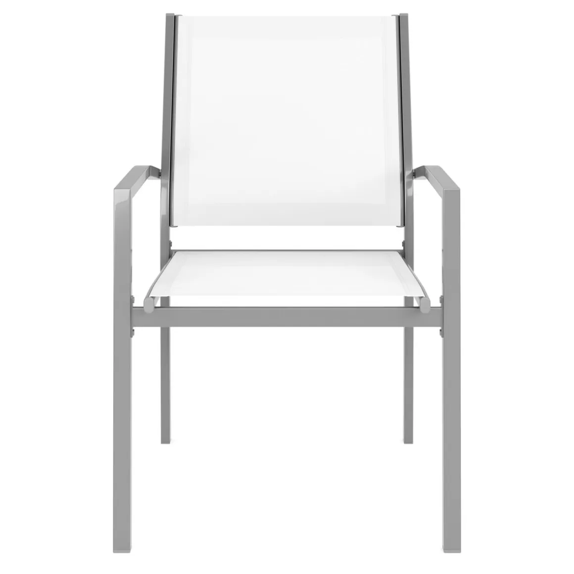 Gartenstuhl ZILLY 2er Set weiss