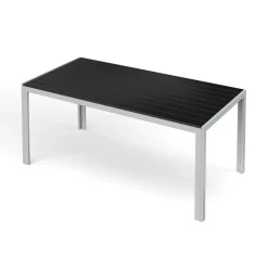 Gartentisch ENZI 180 x 90 cm anthrazit