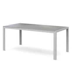 Gartentisch ENZI 180 x 90 cm grau