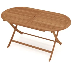 Gartentisch Holz ADONIS 160 x 85 cm