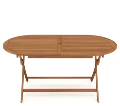 Gartentisch Holz ADONIS 160 x 85 cm
