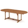 Gartentisch Holz ausziehbar CAMBRILS 160/240 x 100 cm