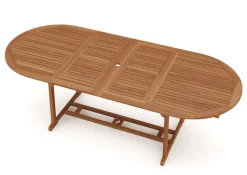 Gartentisch Holz ausziehbar CAMBRILS 160/240 x 100 cm