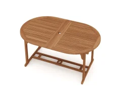 Gartentisch Holz ausziehbar CAMBRILS 160/240 x 100 cm
