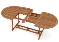 Gartentisch Holz ausziehbar CAMBRILS 160/240 x 100 cm