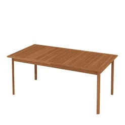 Gartentisch Holz ausziehbar AMADORA 180/240 x 95 cm