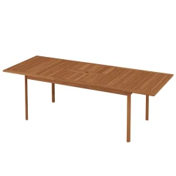 Gartentisch Holz ausziehbar AMADORA 180/240 x 95 cm