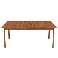 Gartentisch Holz ausziehbar AMADORA 180/240 x 95 cm