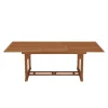 Gartentisch Holz ausziehbar MIRANDELA 160/220 x 90 cm