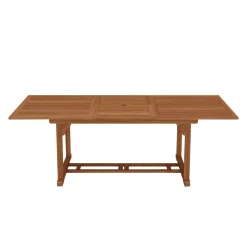 Gartentisch Holz ausziehbar MIRANDELA 160/220 x 90 cm