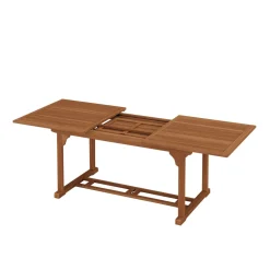 Gartentisch Holz ausziehbar MIRANDELA 160/220 x 90 cm