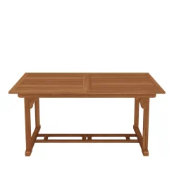 Gartentisch Holz ausziehbar MIRANDELA 160/220 x 90 cm