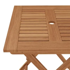 Gartentisch Holz BEVERLY 60 cm