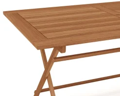 Gartentisch Holz CALABRIA 135 x 75 cm