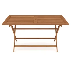 Gartentisch Holz CALABRIA 135 x 75 cm