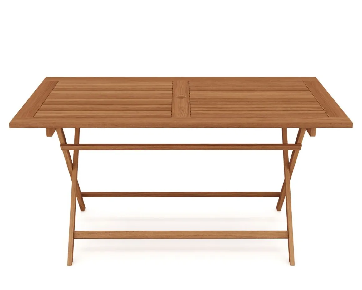 Gartentisch Holz CALABRIA 135 x 75 cm