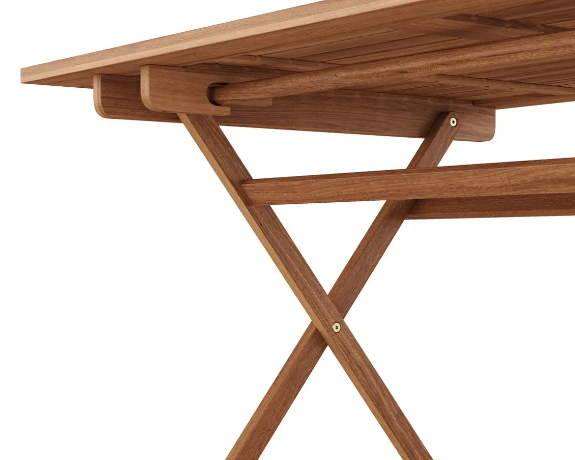 Gartentisch Holz CALABRIA 135 x 75 cm