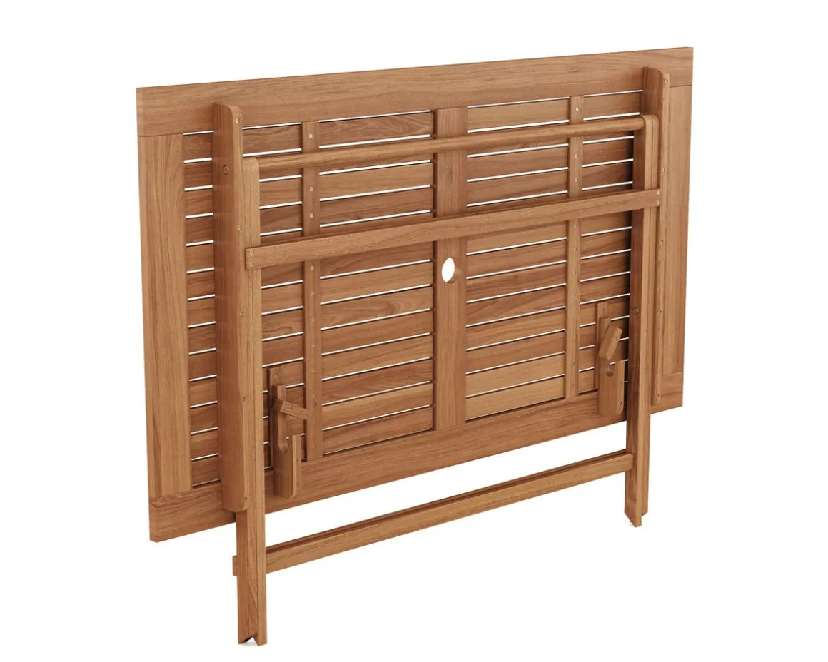 Gartentisch Holz CALABRIA 135 x 75 cm