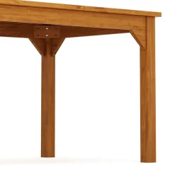Gartentisch Holz LINDEN 156 x 90 cm
