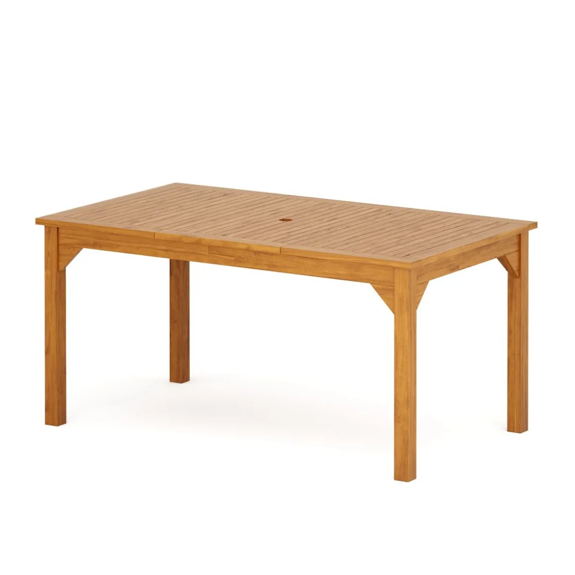 Gartentisch Holz LINDEN 156 x 90 cm