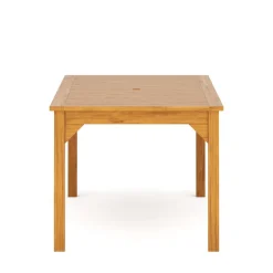 Gartentisch Holz LINDEN 180 x 90 cm