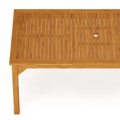 Gartentisch Holz LINDEN 180 x 90 cm