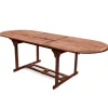 Gartentisch Holz LISSABON ausziehbar 180 - 240 cm