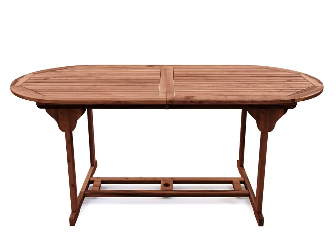 Gartentisch Holz LISSABON ausziehbar 180 - 240 cm