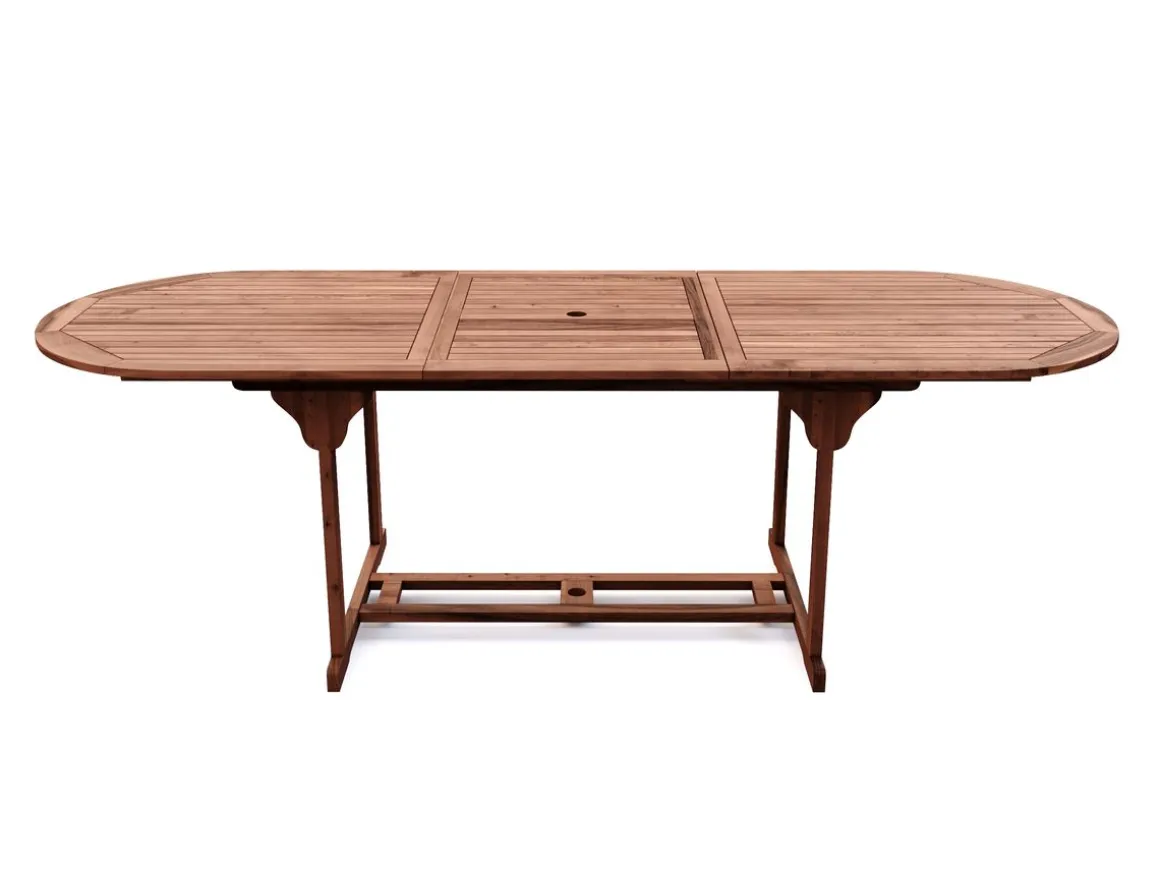 Gartentisch Holz LISSABON ausziehbar 180 - 240 cm