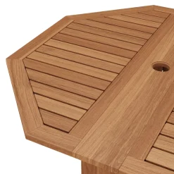 Gartentisch Holz TURIN 90 cm