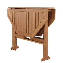 Gartentisch Holz TURIN 90 cm