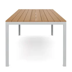 Gartentisch KAVO 200 x 100 cm braun