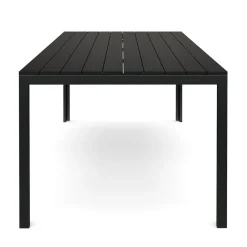Gartentisch KAVO 200 x 100 cm schwarz