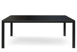 Gartentisch KAVO 200 x 100 cm schwarz