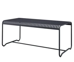 Gartentisch MOOREA 180 x 90 cm anthrazit