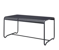 Gartentisch MOOREA 160 x 90 cm anthrazit