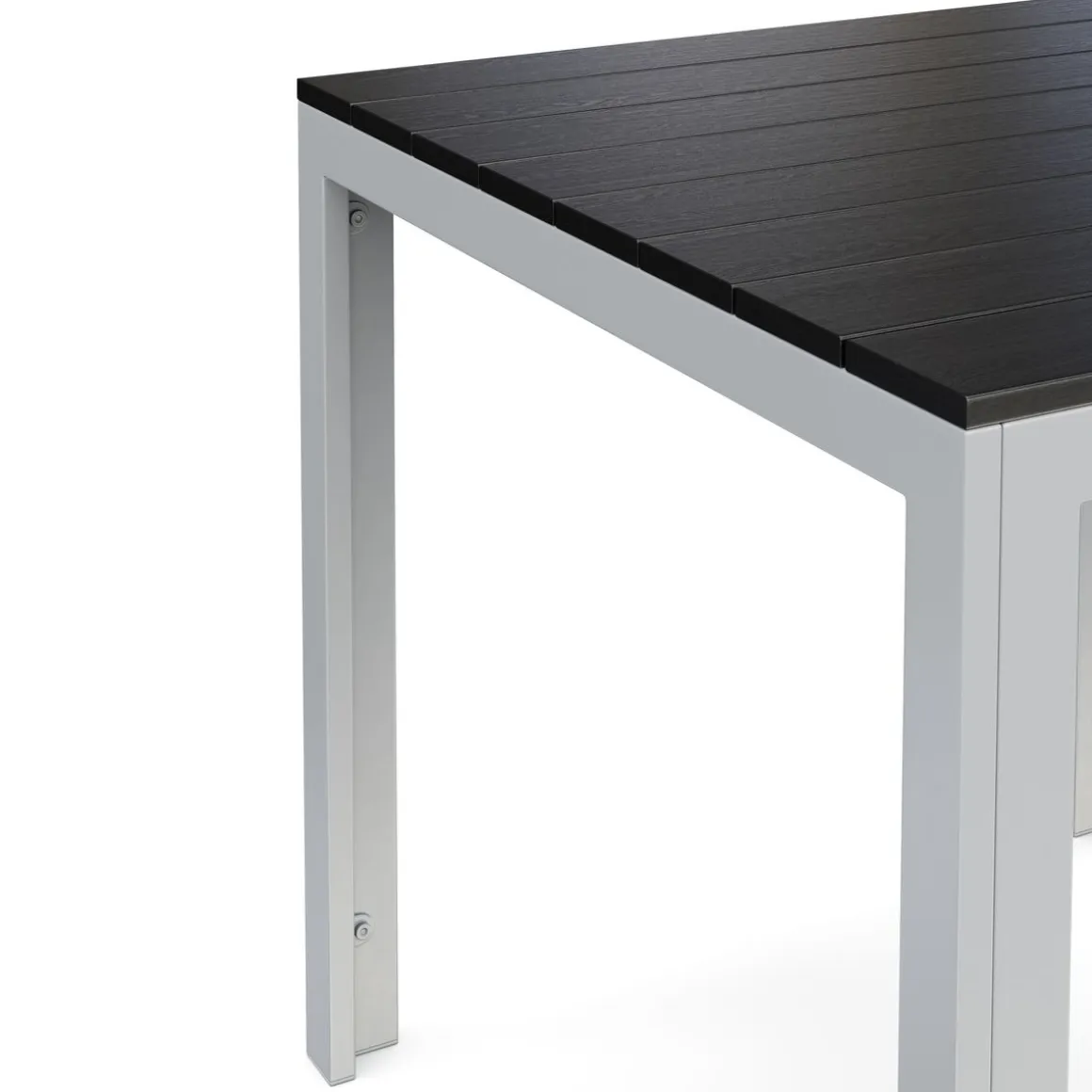 Gartentisch NELI 80 x 80 cm anthrazit