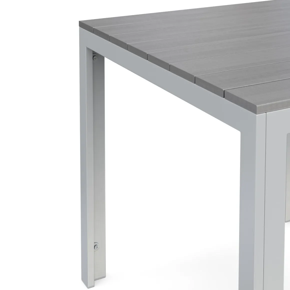 Gartentisch NELI 80 x 80 cm grau