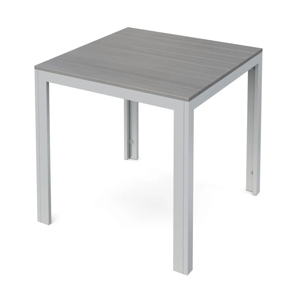 Gartentisch NELI 80 x 80 cm grau