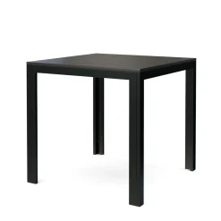 Gartentisch NELI 80 x 80 cm schwarz
