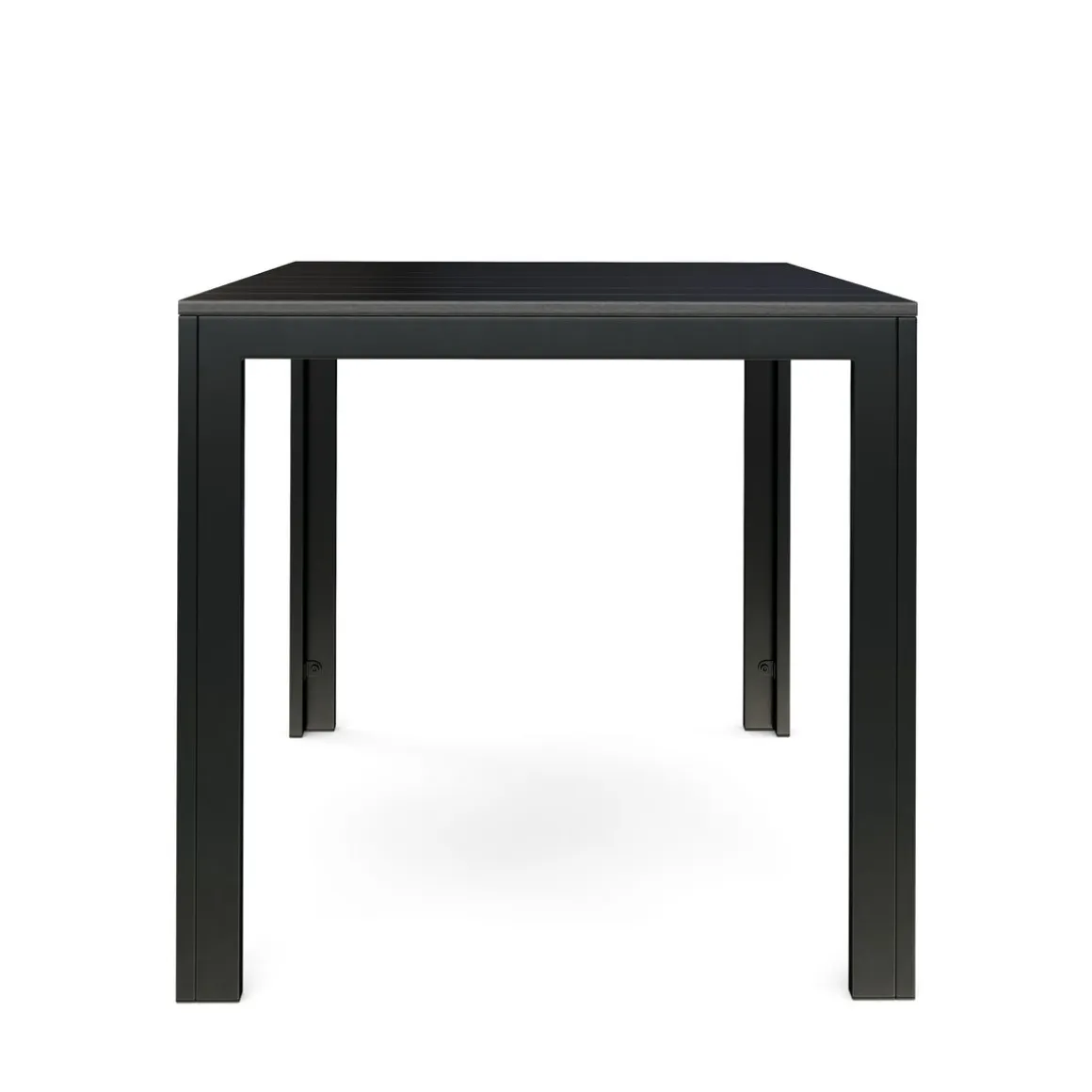 Gartentisch NELI 80 x 80 cm schwarz