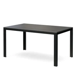 Gartentisch RIVI 150 x 90 cm anthrazit/schwarz