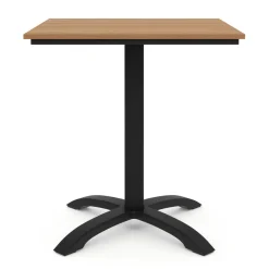 Gartentisch TAPO 67 x 67 cm braun