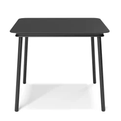 Gartentisch WILLEM 90 x 90 cm anthrazit