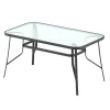 Gartentisch 140 x 80 cm