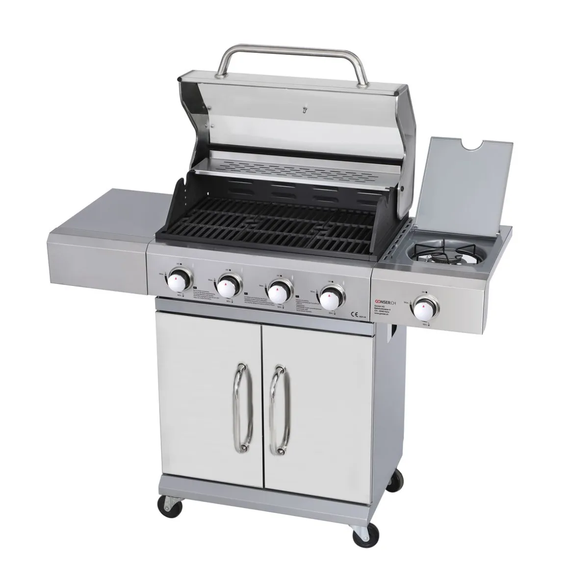 Gasgrill ARACAR 4+1 Brenner