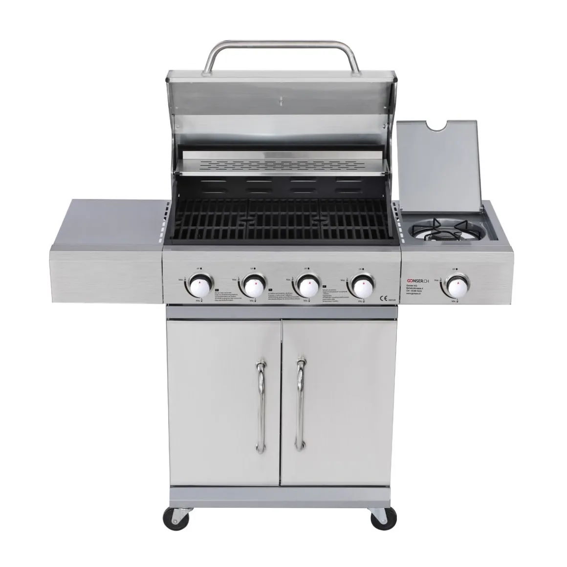Gasgrill ARACAR 4+1 Brenner