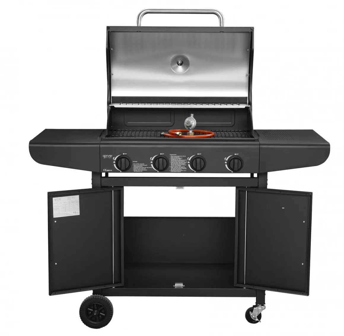Gasgrill BBQ 4 Brenner